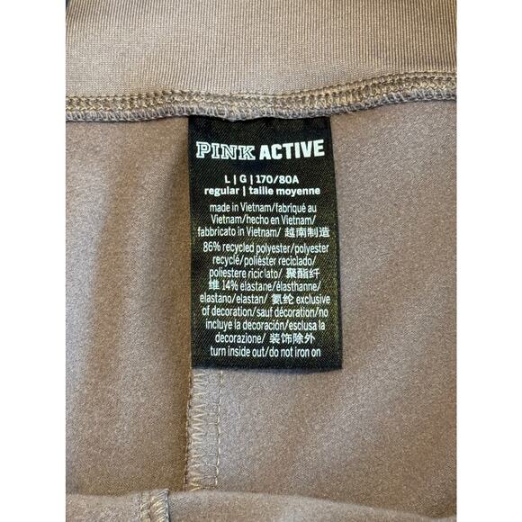 Victoria's Secret PINK Active Fleece Lined Pockets 7/8 Ankle Legging Sz L | NWOT - Picture 11 of 11